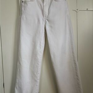 Agolde Harper Crop Jean in Sour Cream